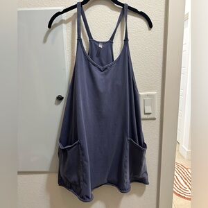 Free people hot shot mini dress (with built in shorts)